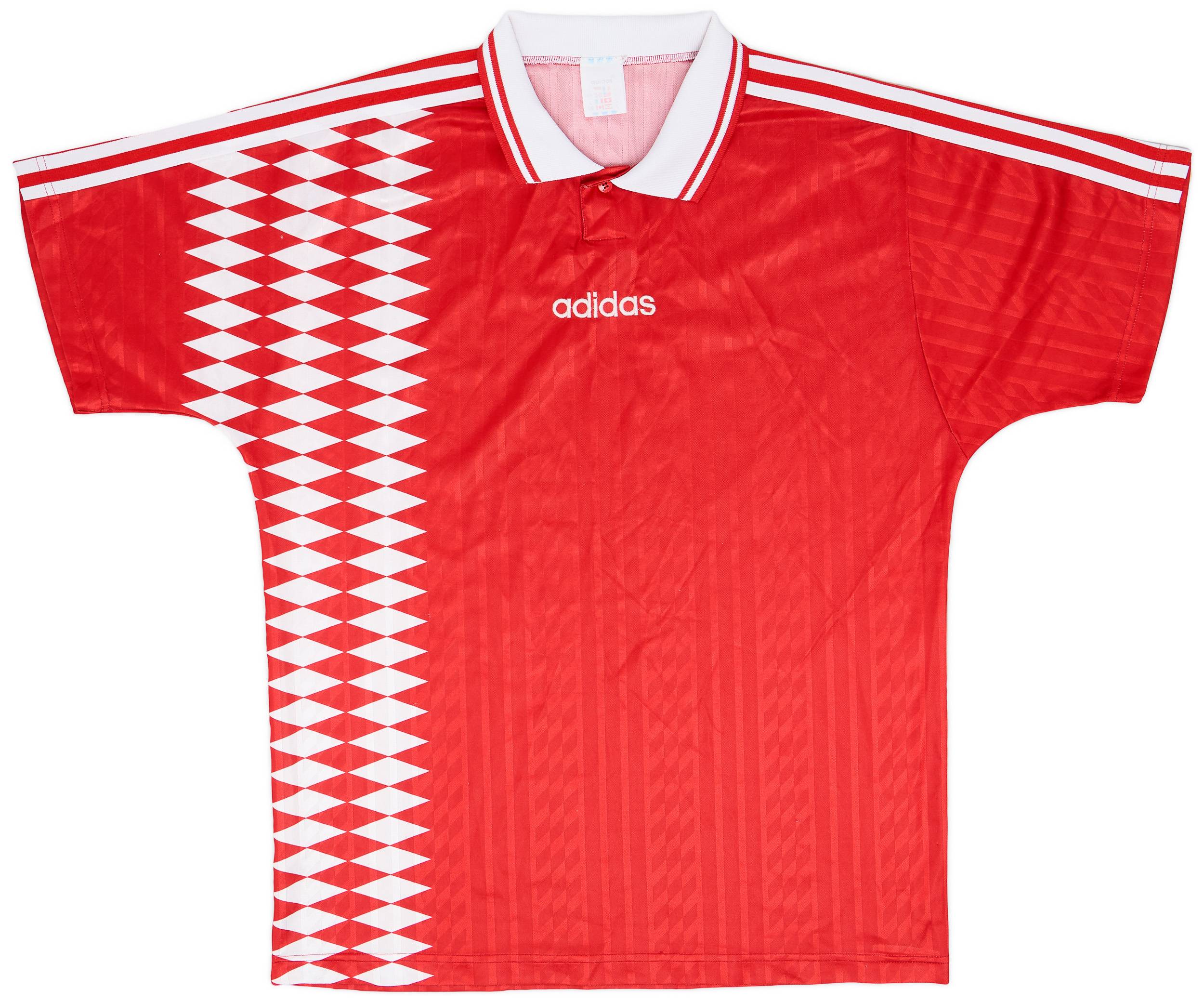 1994 95 adidas Template Shirt 9/10 (L) 1994 95 adidas Template Shirt 9/10 (L)