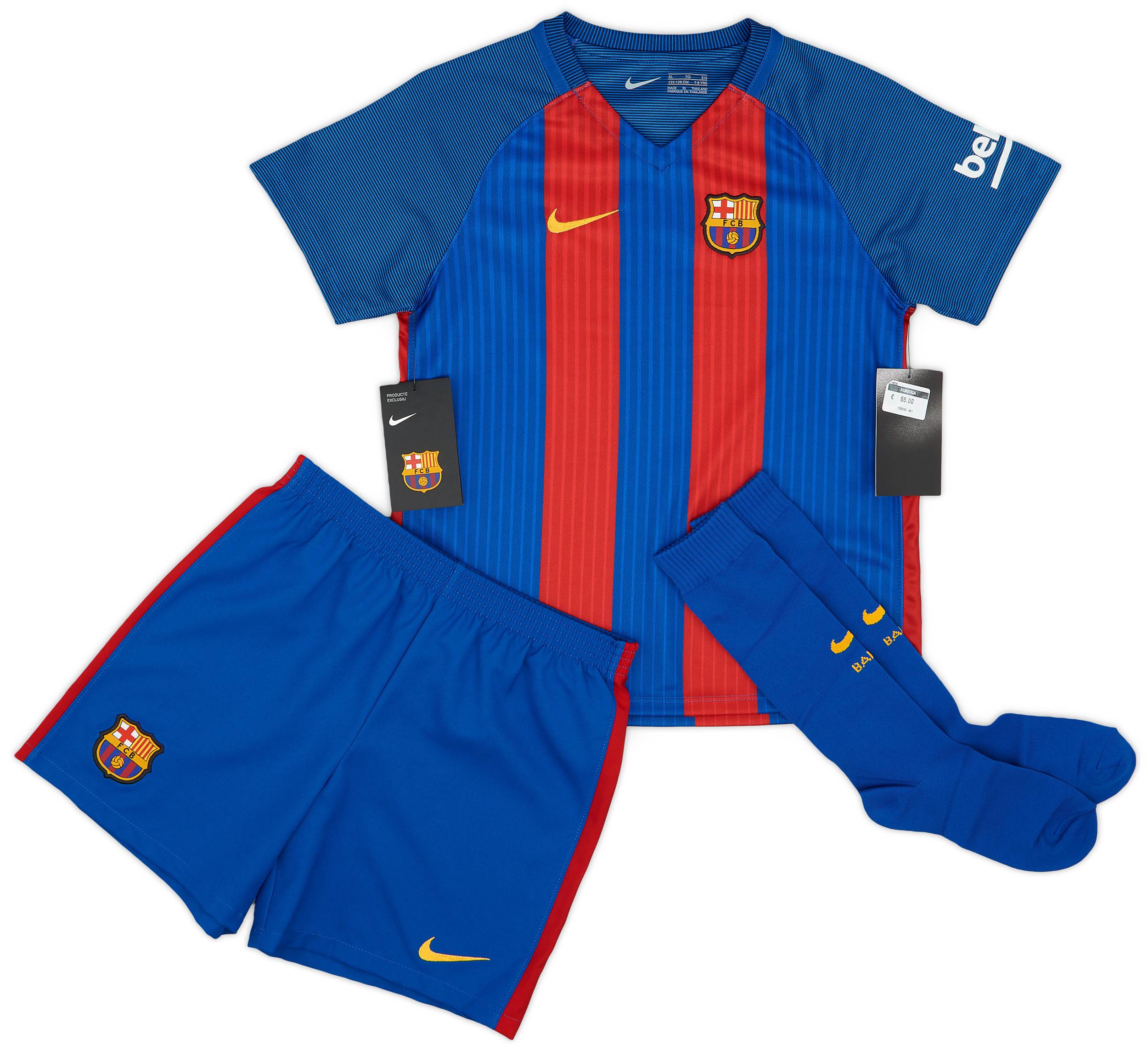 2016-17 Barcelona Home Full Kit (Little Kids)