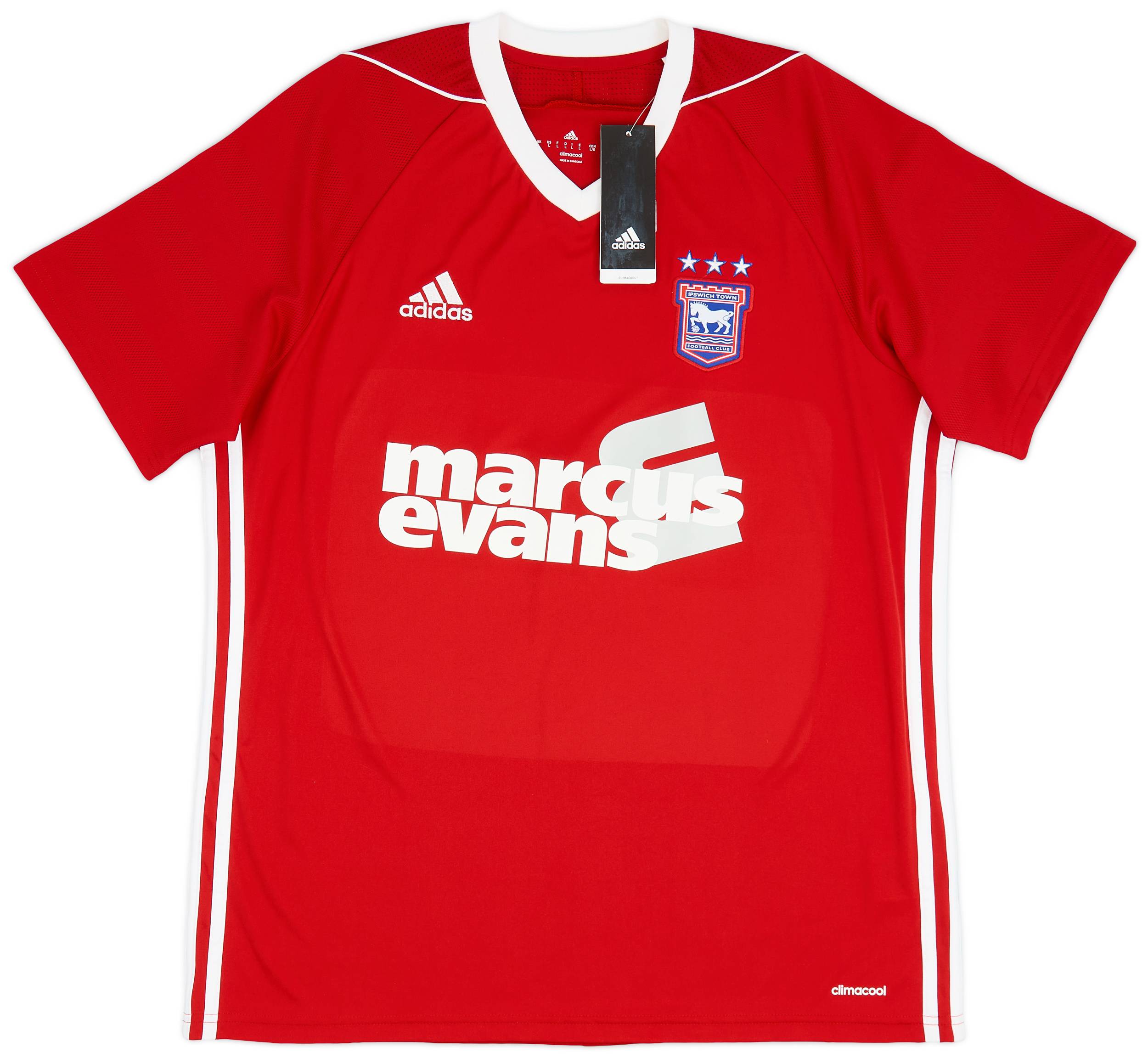 T-shirt Ipswich England - Noir - Coton - Marque B&C - Taille Homme - Neuf Avec étiquettes