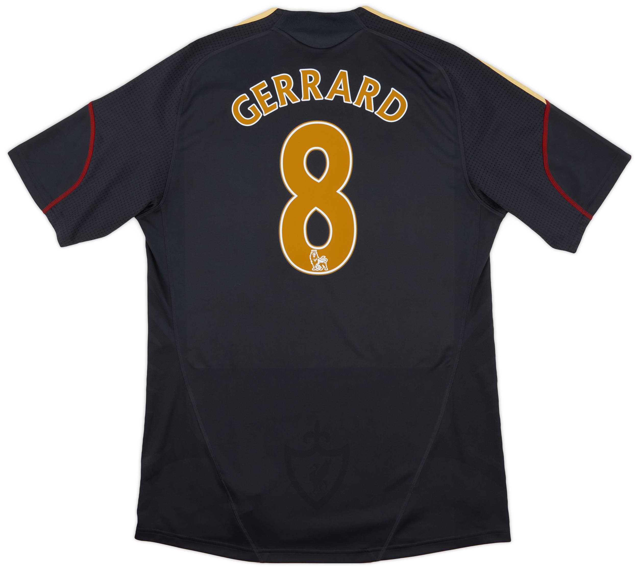 Maillot Liverpool 2008-2009 Domicile - Taille L - Avec Nameset GERRARD - Occasion
