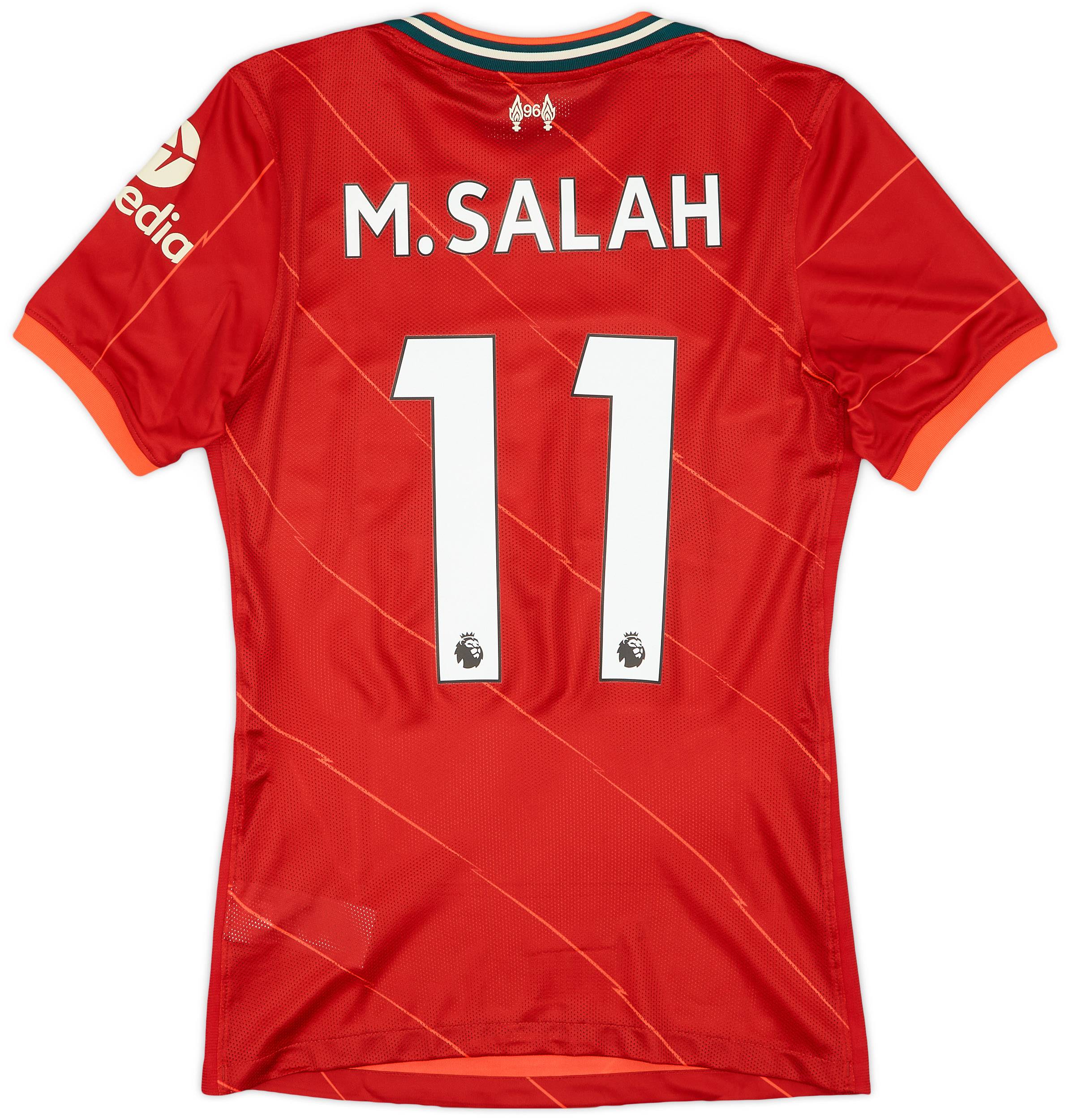 2021-22 Liverpool Authentic Home Shirt M.Salah #11 - 9/10 - (S)