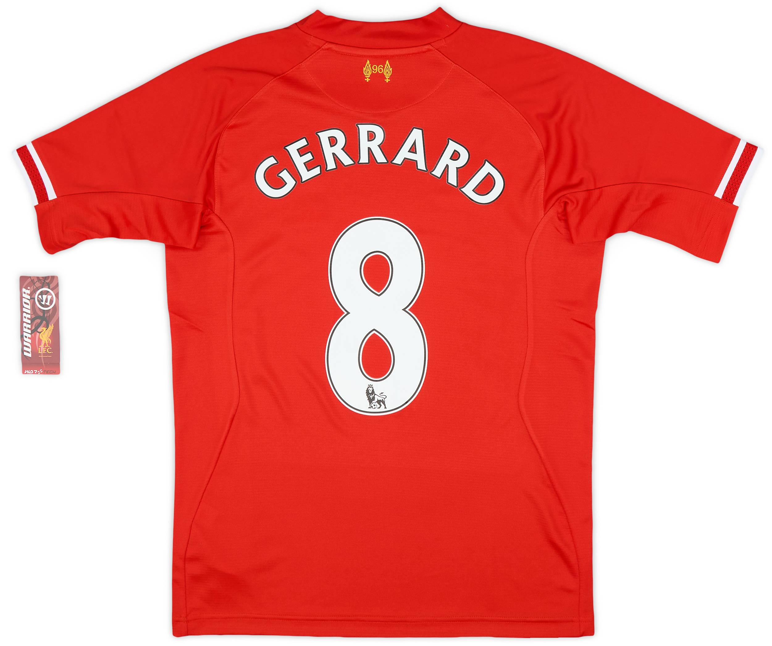 2013-14 Liverpool Home Shirt Gerrard #8
