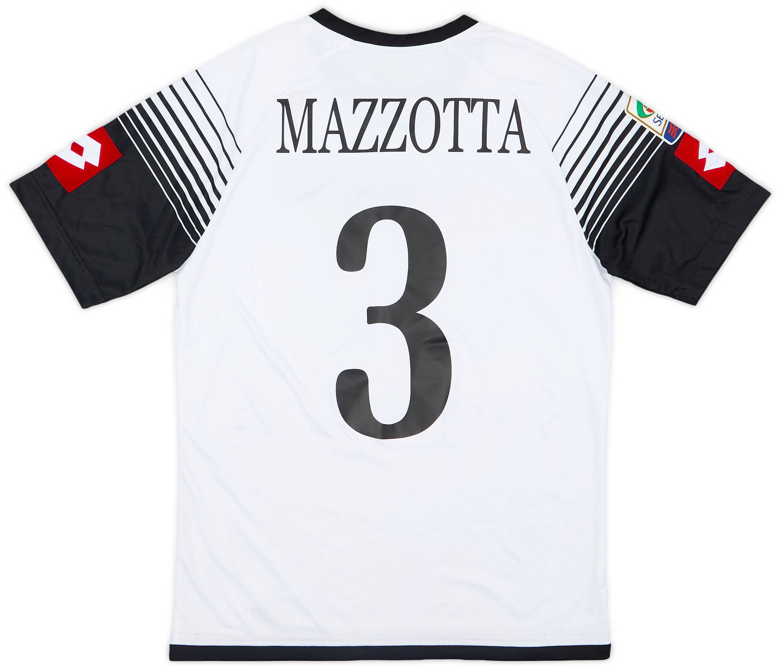 201415 Cesena Match Issue Squad Signed Home Shirt Mazzotta 3