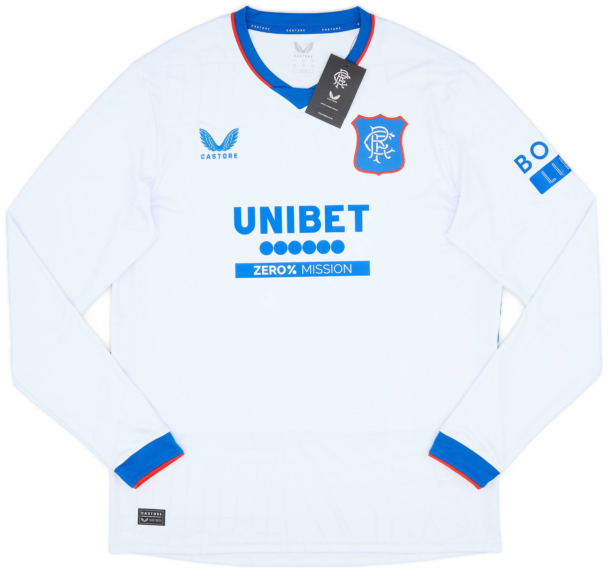 202425 Rangers Away L/S Shirt