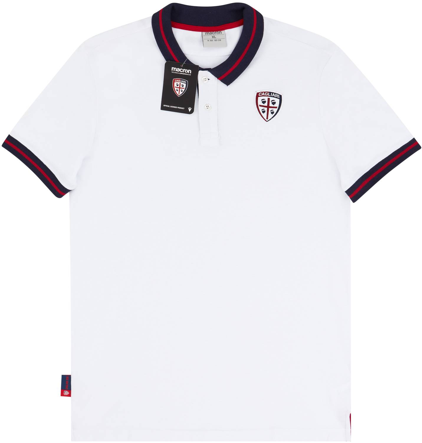 T-shirt Macron Cagliari Calcio Centenario 1920-2020 - Sardaigne, 4 Mori, Casteddu