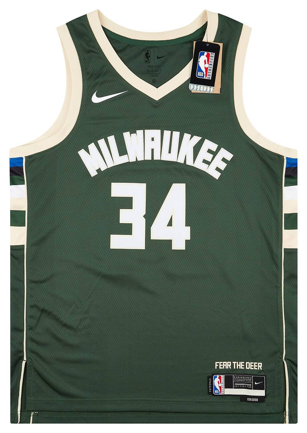 milwaukee bucks 34 jersey