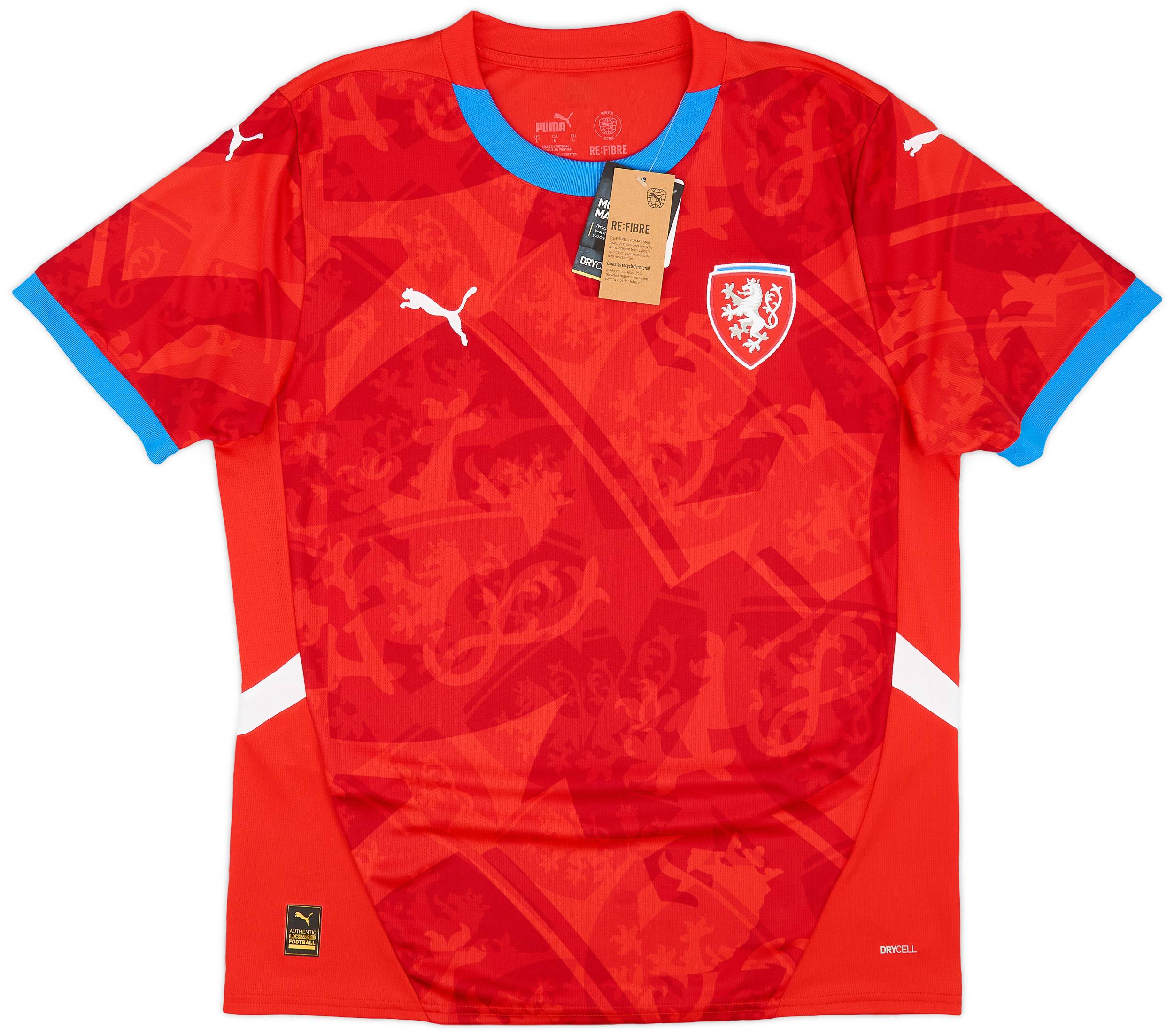 2024-25 Czech Republic Home Shirt