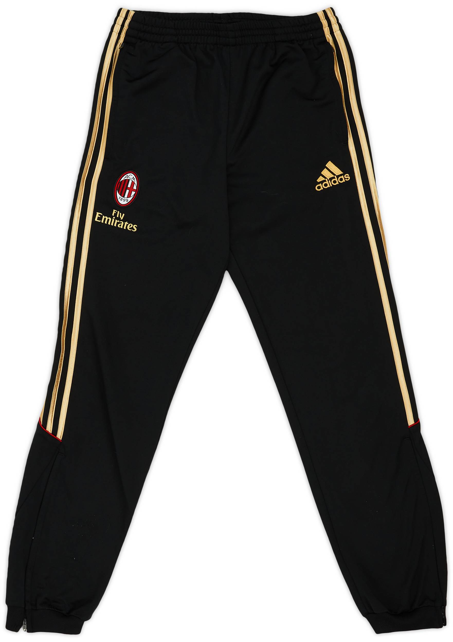 201011 AC Milan adidas Track Pants/Bottoms 9/10 (XL.Boys)