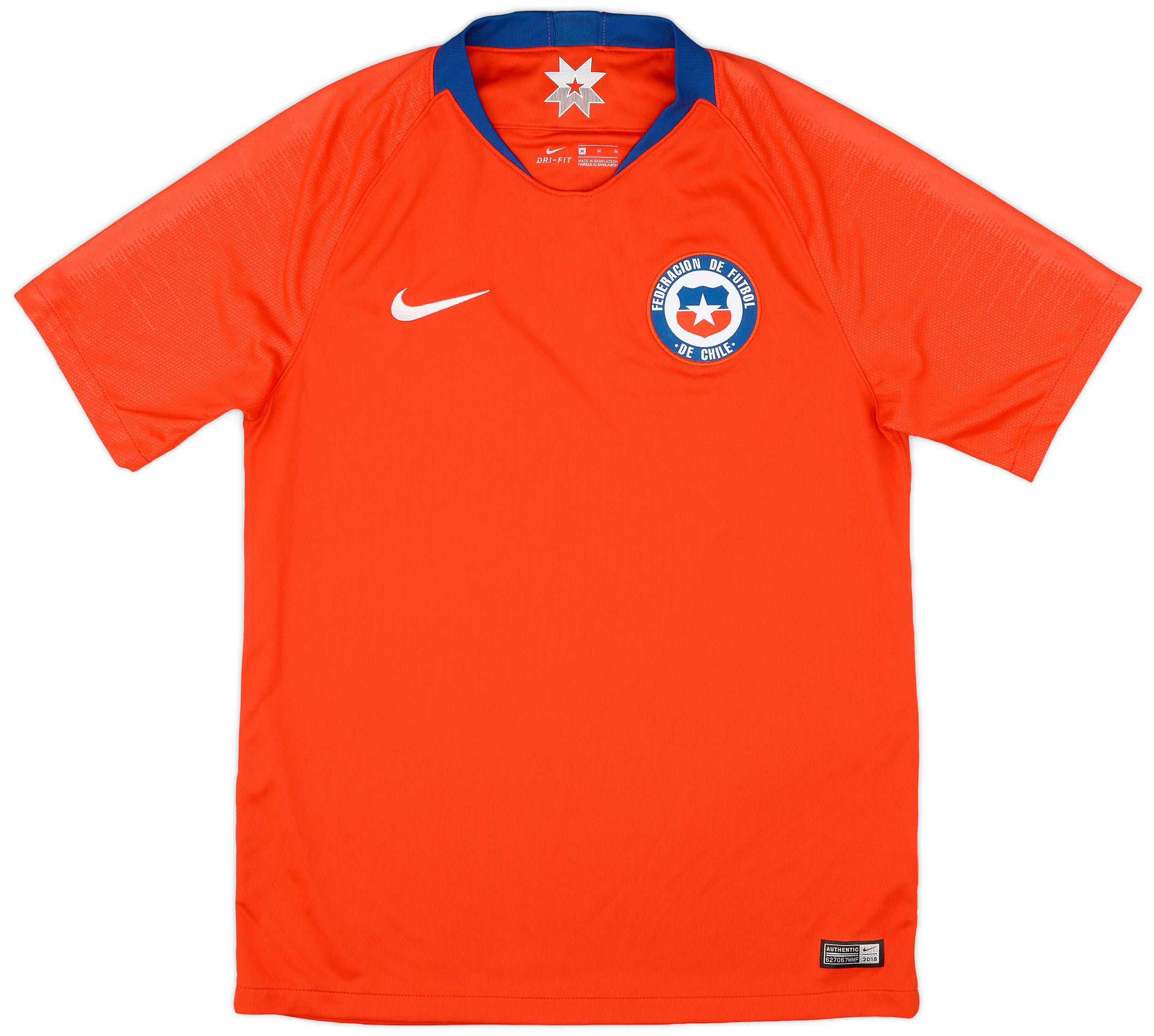 201819 Chile Home Shirt 9/10 (M)