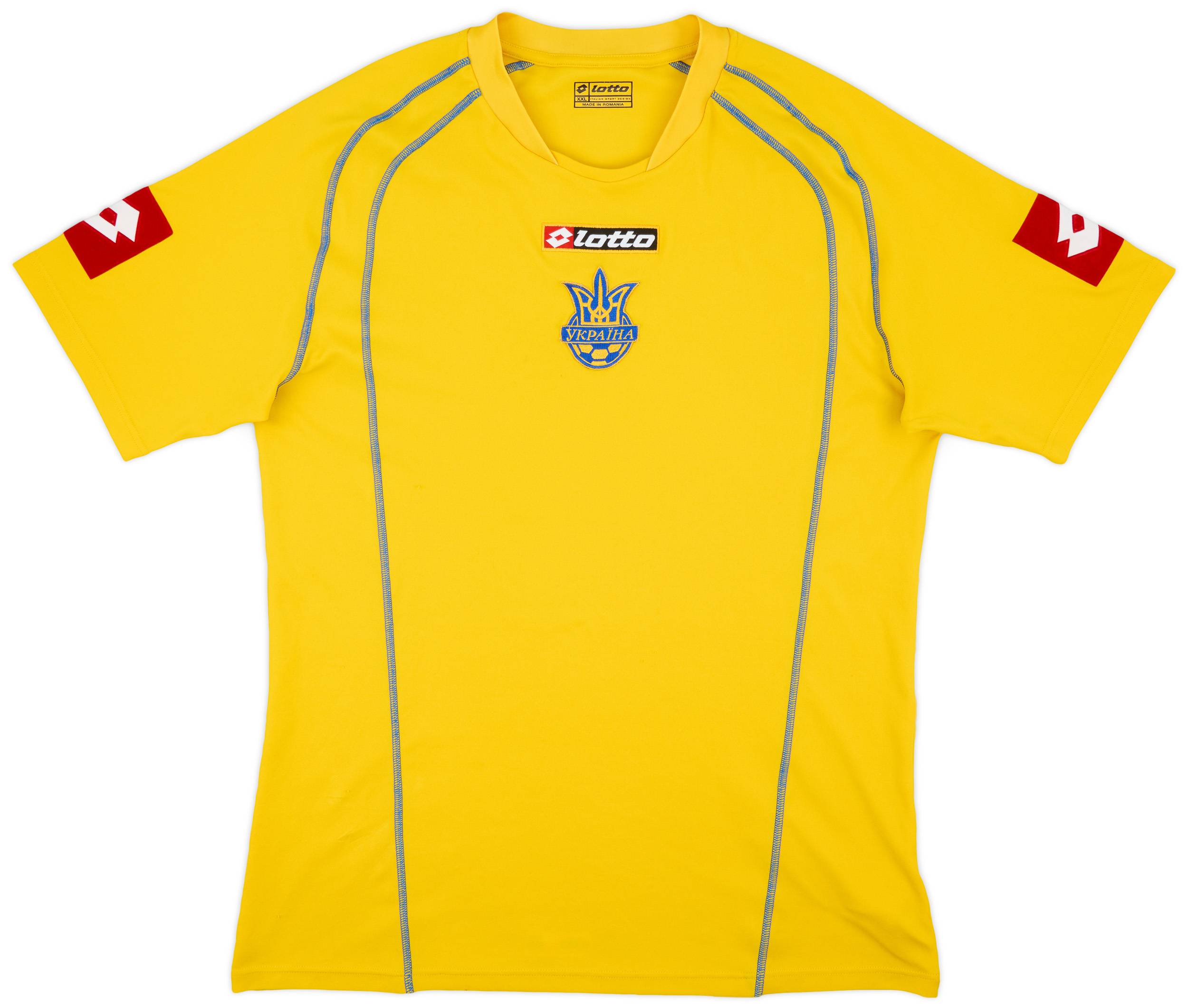 2005-06 Ukraine Home Shirt - 8/10 - (XXL)