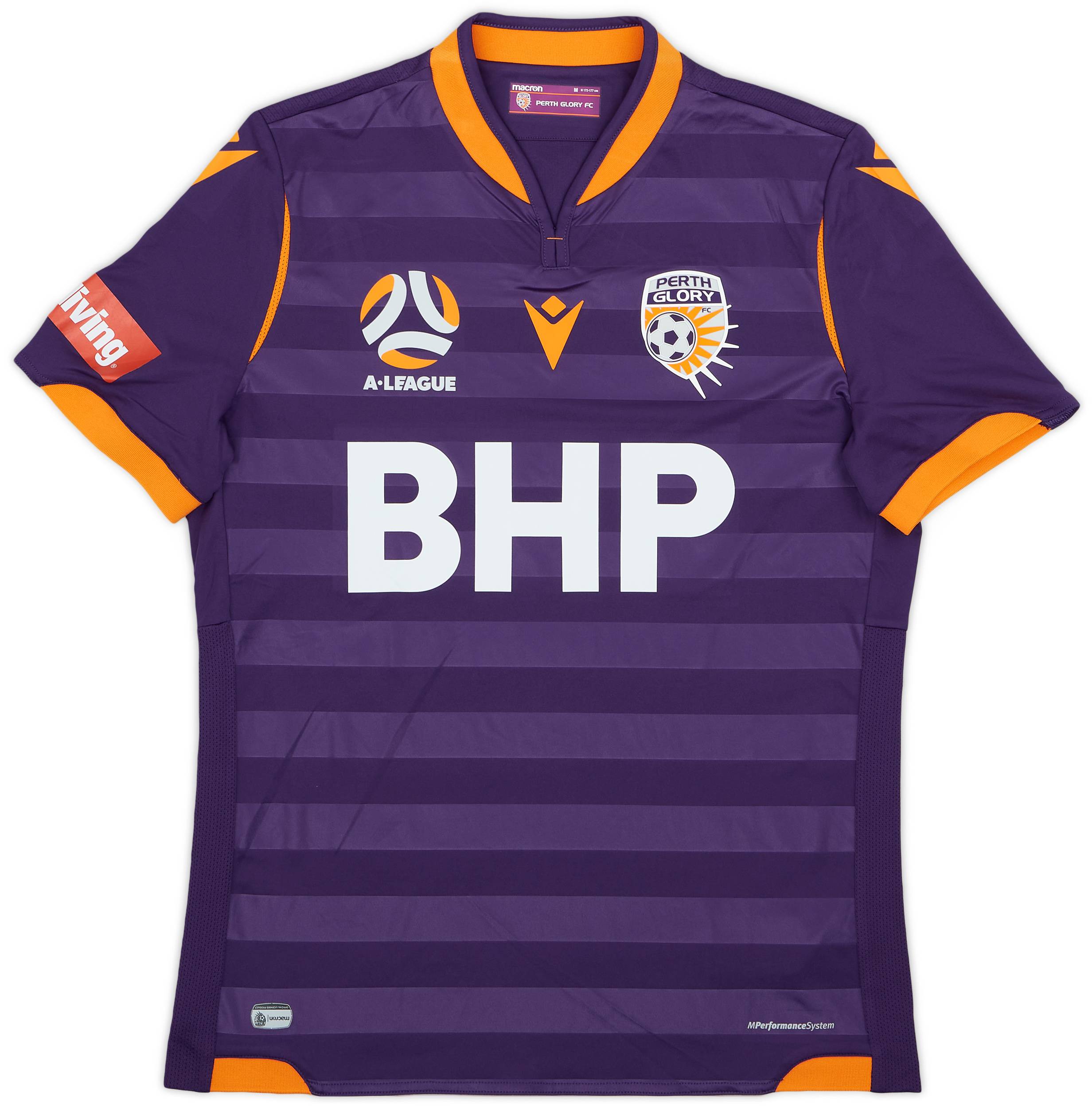 202021 Perth Glory Authentic Home Shirt 8/10 (M)