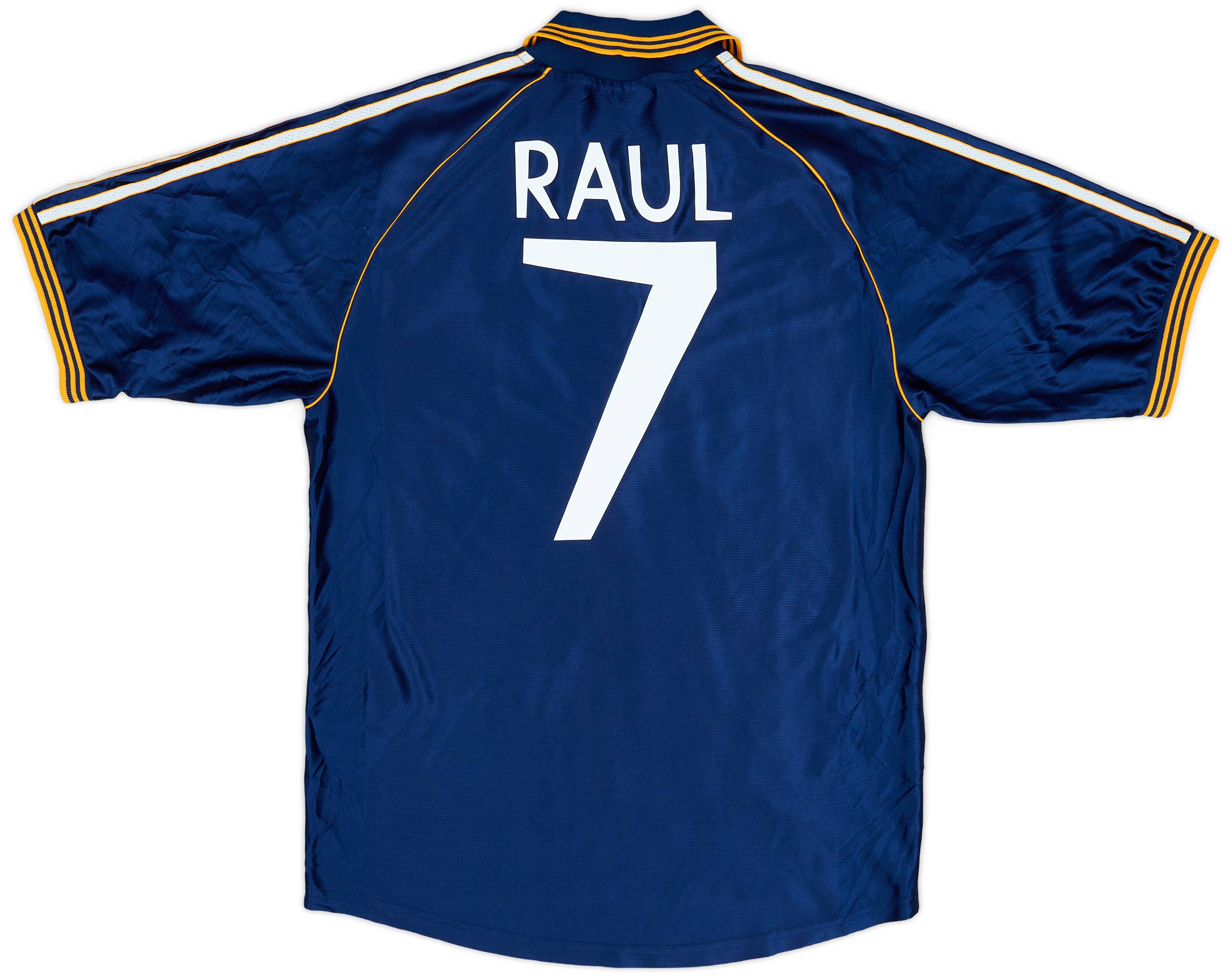 1998-99 Real Madrid Third Shirt Raul #7 - 9/10 - (M)
