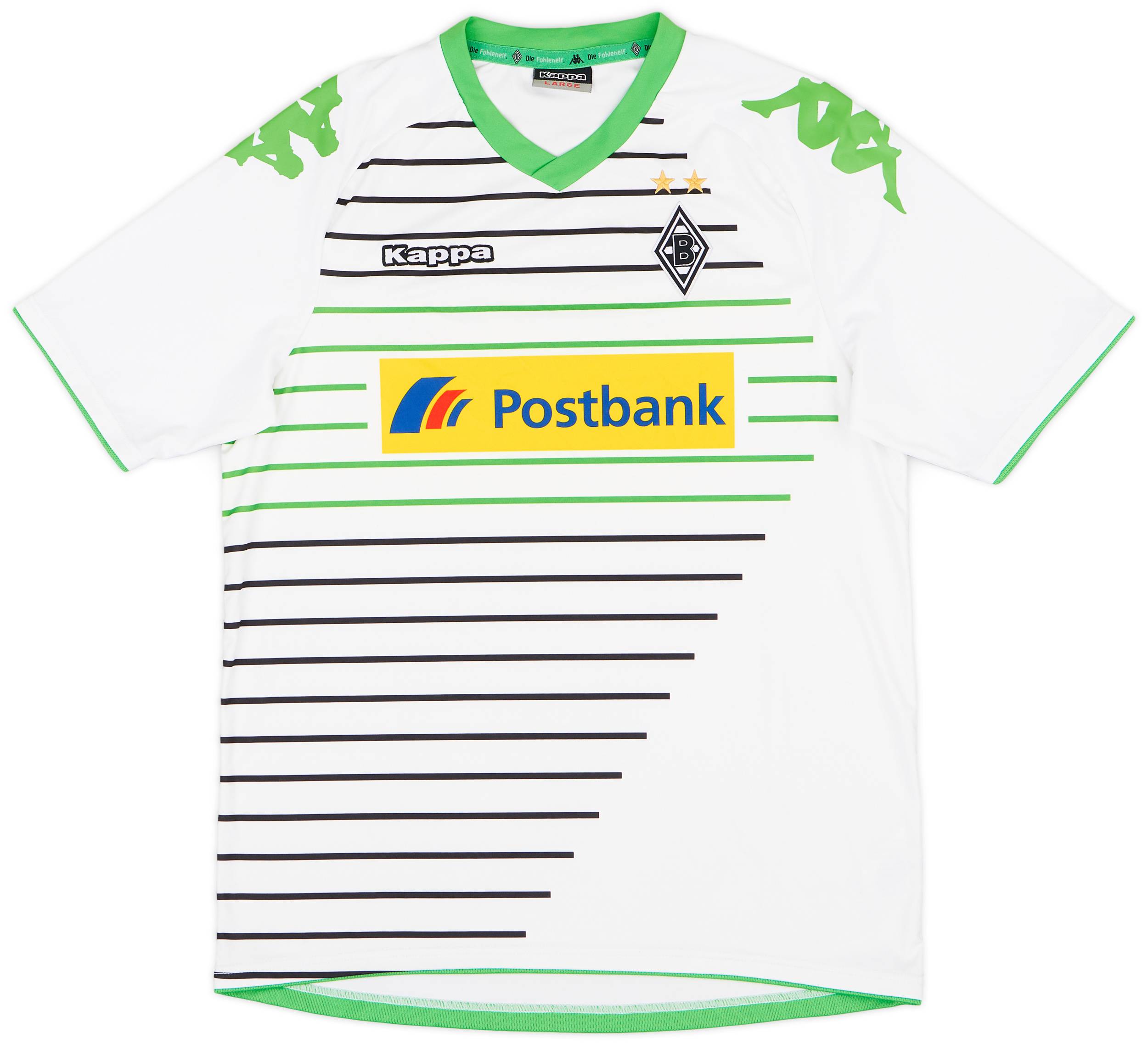 Maillot De Foot Lotto Borussia Mönchengladbach 2012/2013 - Blanc - Taille L