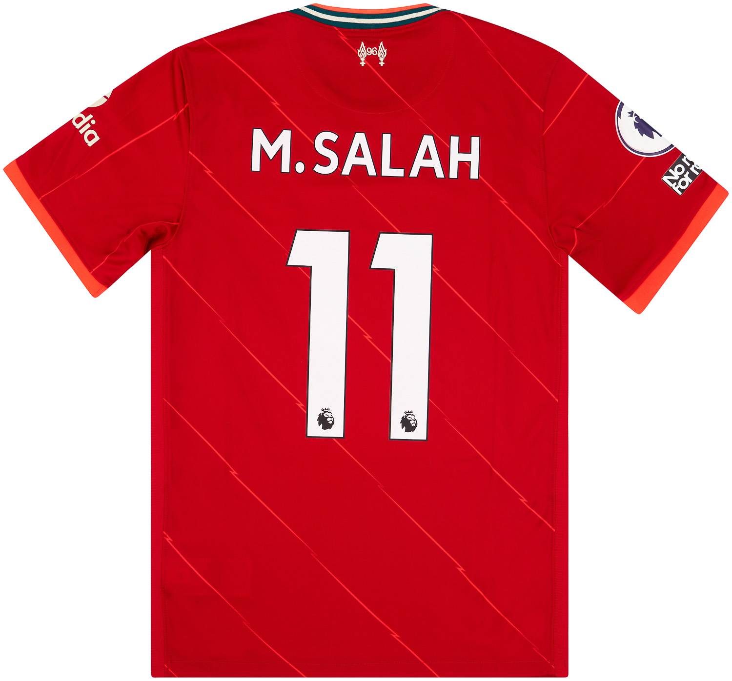 2021-22 Liverpool Home Shirt M. Salah #11 - NEW - (S)