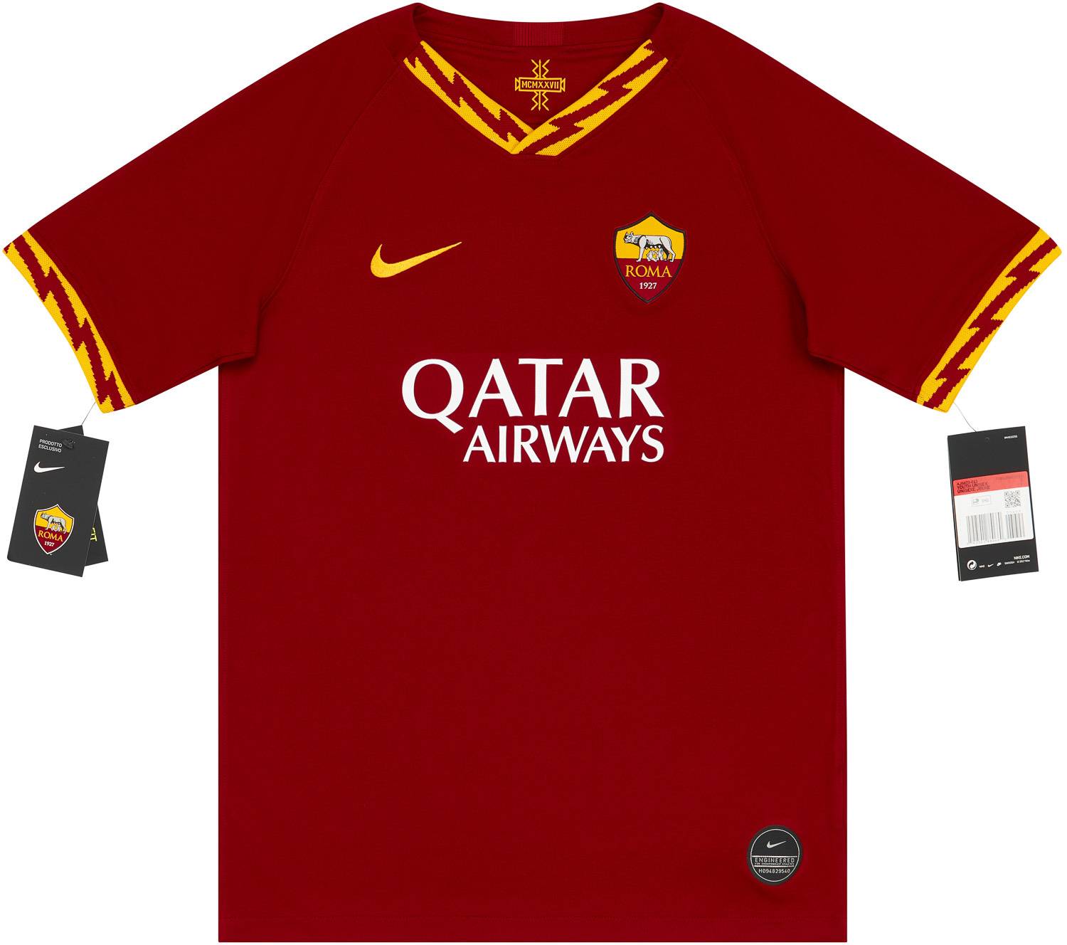 as roma home shirt