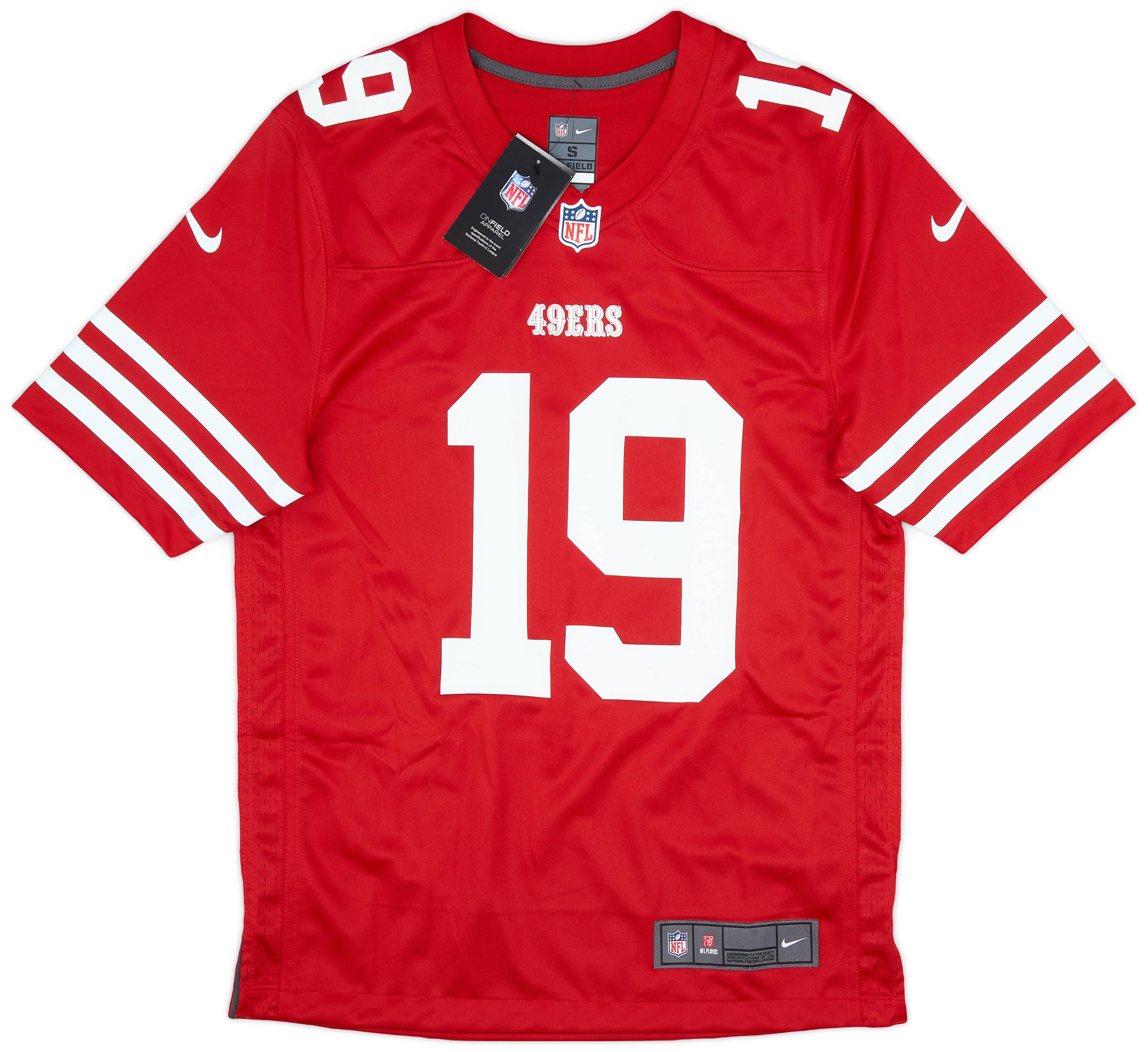 2022-23 San Francisco 49ers Samuel #19 Nike Game Home Jersey (S)