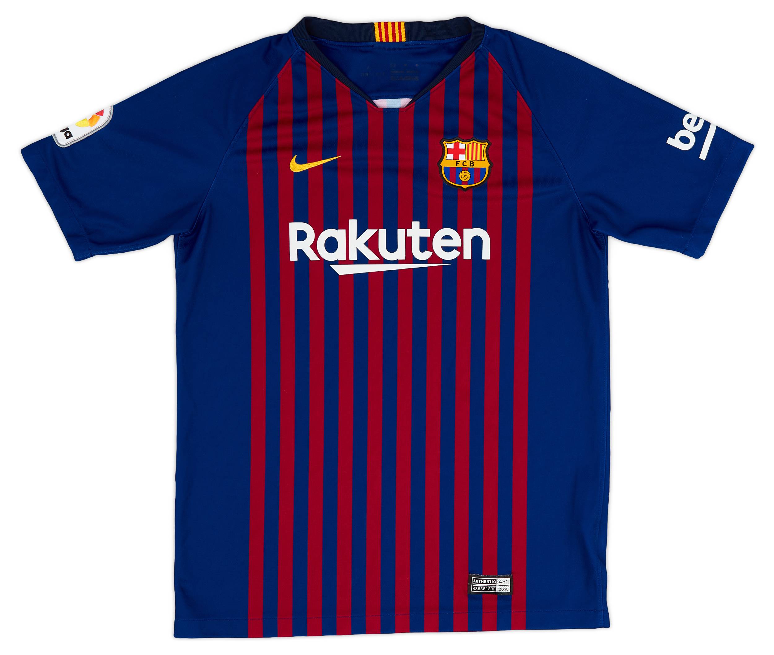 201819 Barcelona Home Shirt Excellent 8/10 (XL.Boys)