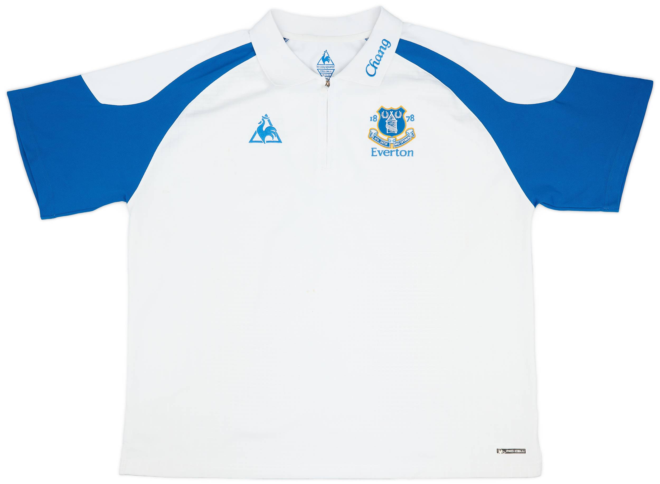 2011-12 Everton Le Coq Sportif Polo Shirt - 6/10 - (3XL)