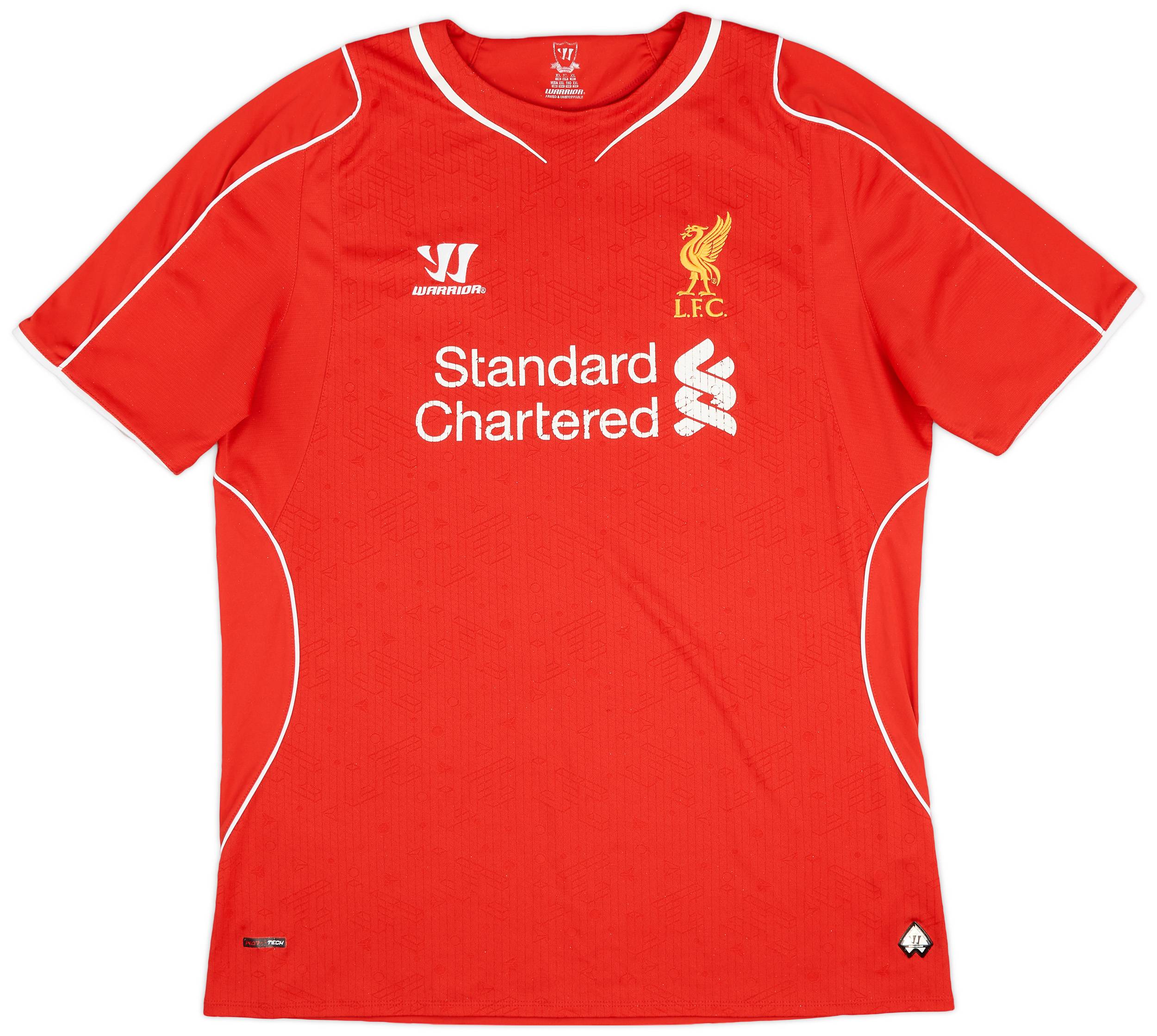 201415 Liverpool Home Shirt 6/10 (XL)