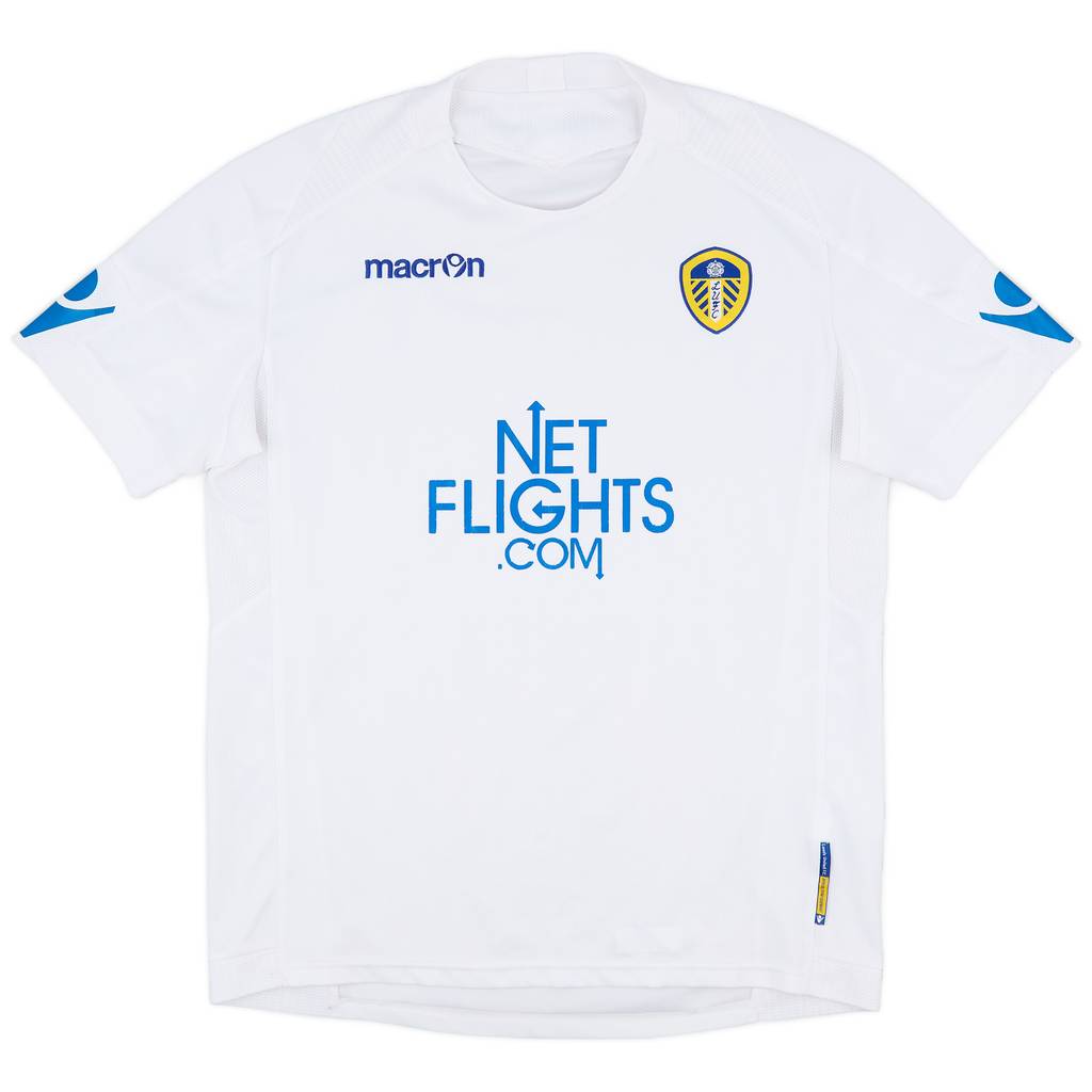 2010-11 Leeds United Home Shirt - 7/10 - (L)