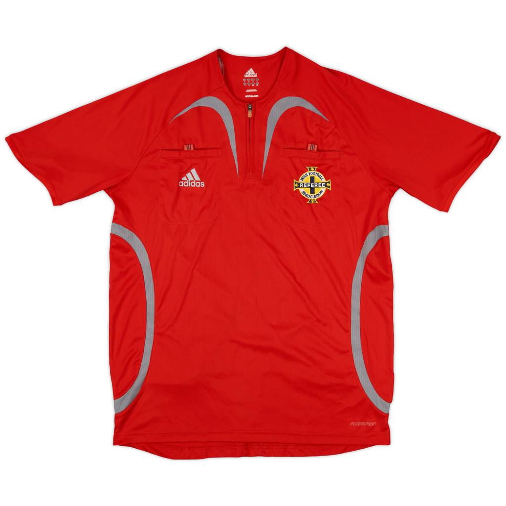 2006-07 Northern Ireland adidas Referee Shirt - 8/10 - (L)