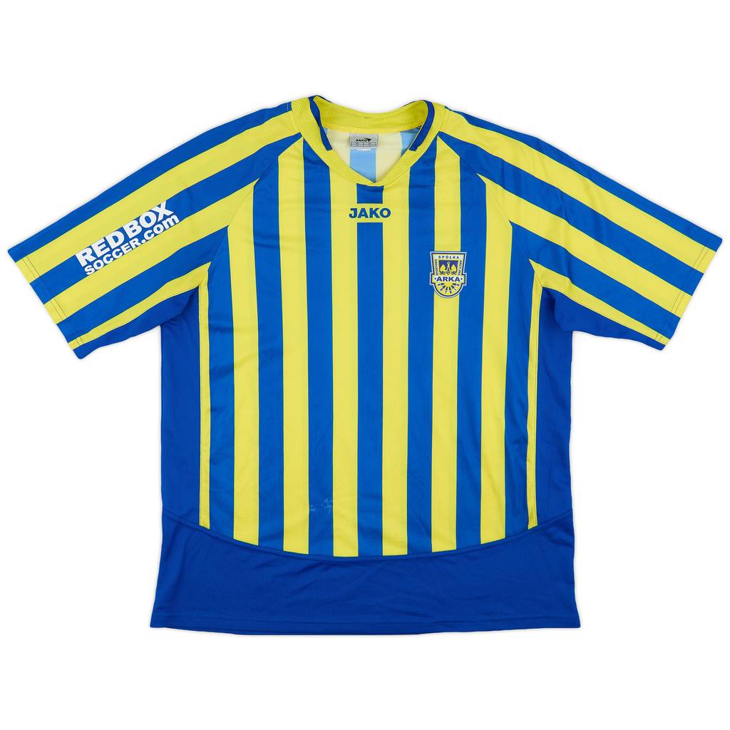 2006-07 Arka Gdynia Home Shirt - 6/10 - (XL)
