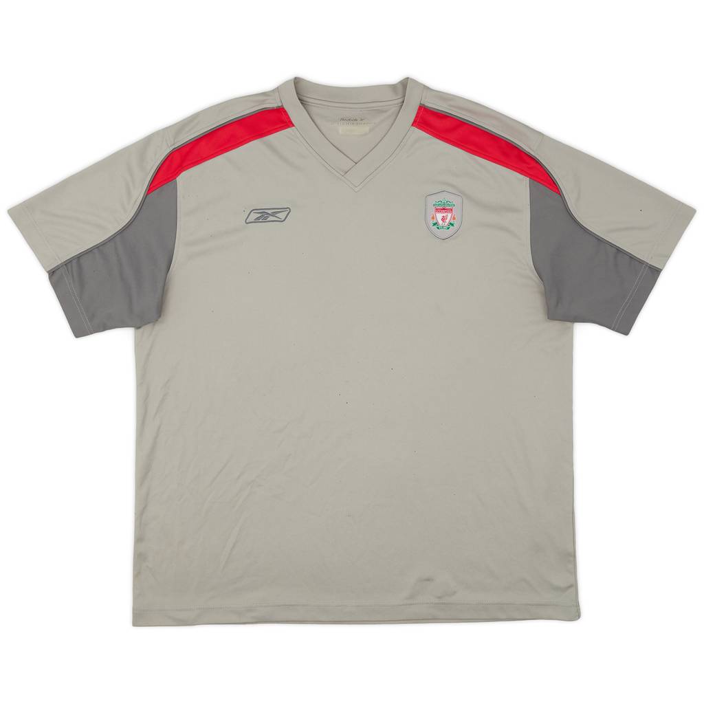 2003-04 Liverpool Reebok Training Shirt - 6/10 - (XL)