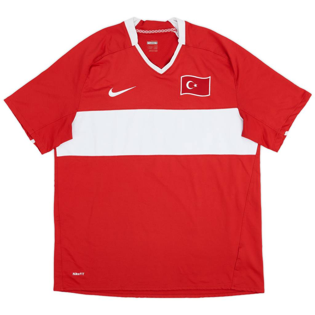 2008-10 Turkey Home Shirt - 8/10 - (L)