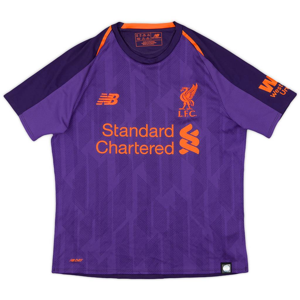 2018-19 Liverpool Away Shirt - 8/10 - (M.Boys)
