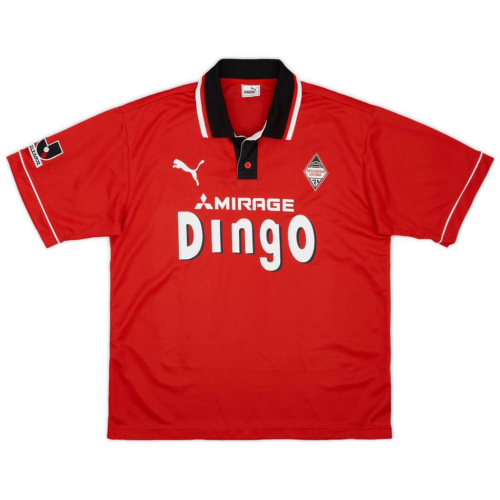 1999-00 Urawa Red Diamonds Home Shirt - 9/10 - (L)