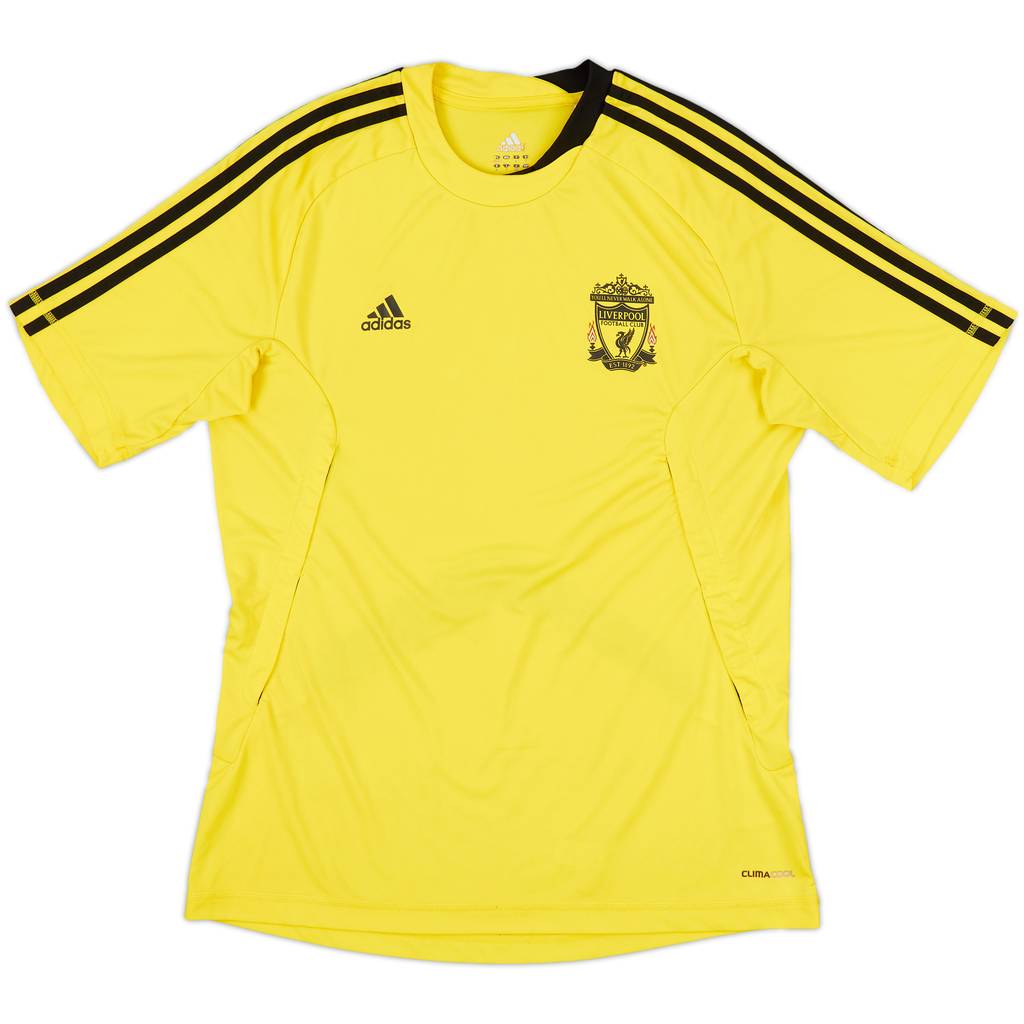 2010-11 Liverpool adidas Training Shirt - 7/10 - (L)