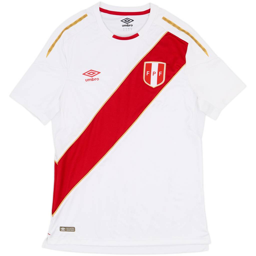 2018 Peru Home Shirt - 6/10 - (M)