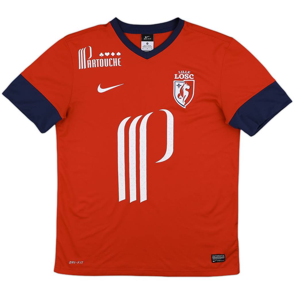 2013-14 Lille Home Shirt - 5/10 - (M)