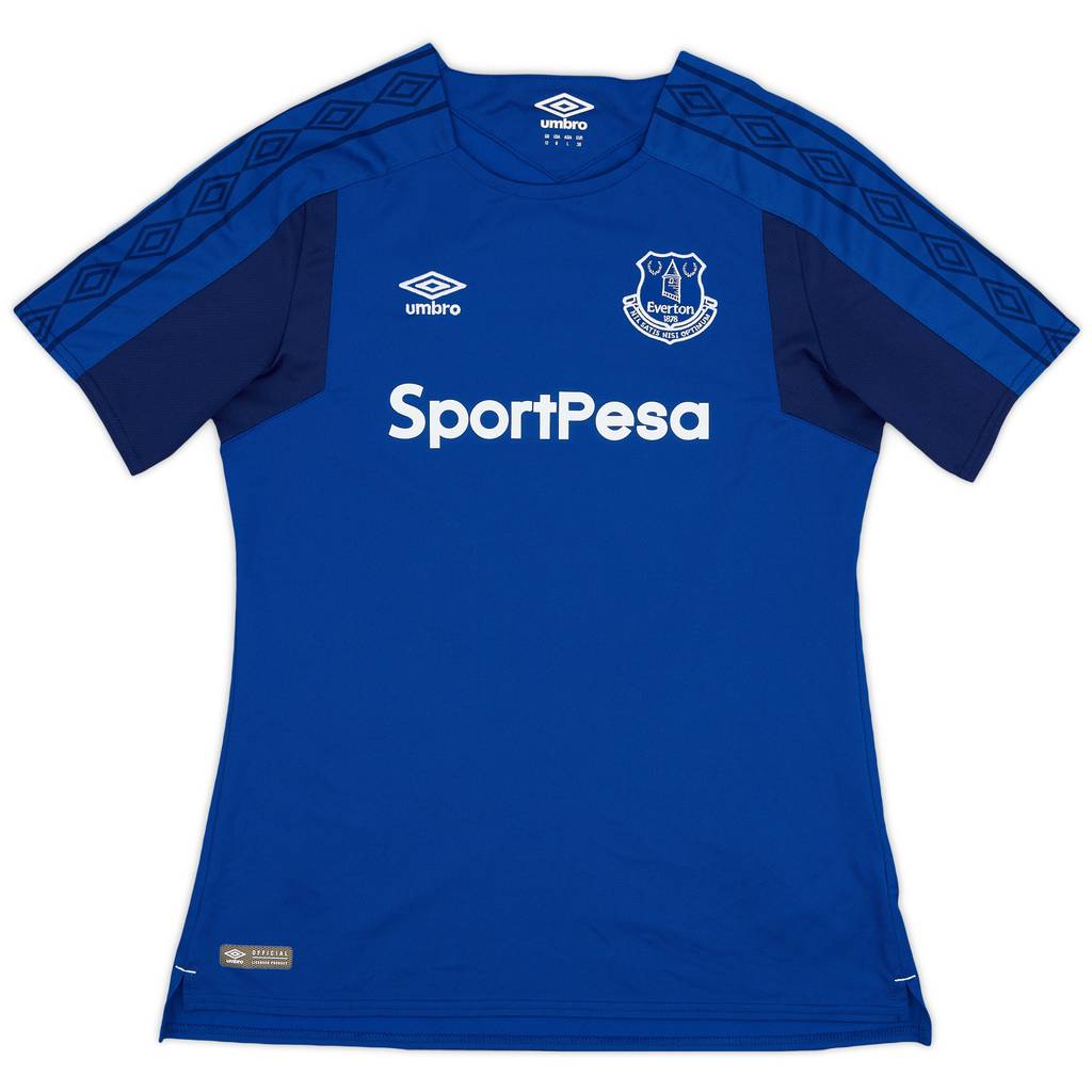 2017-18 Everton Home Shirt - 9/10 - (Women's M)