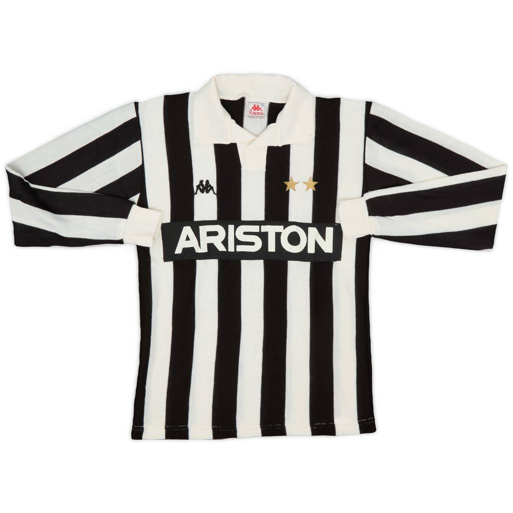 1982-83 Juventus Home L/S Shirt - 8/10 - (L.Boys)