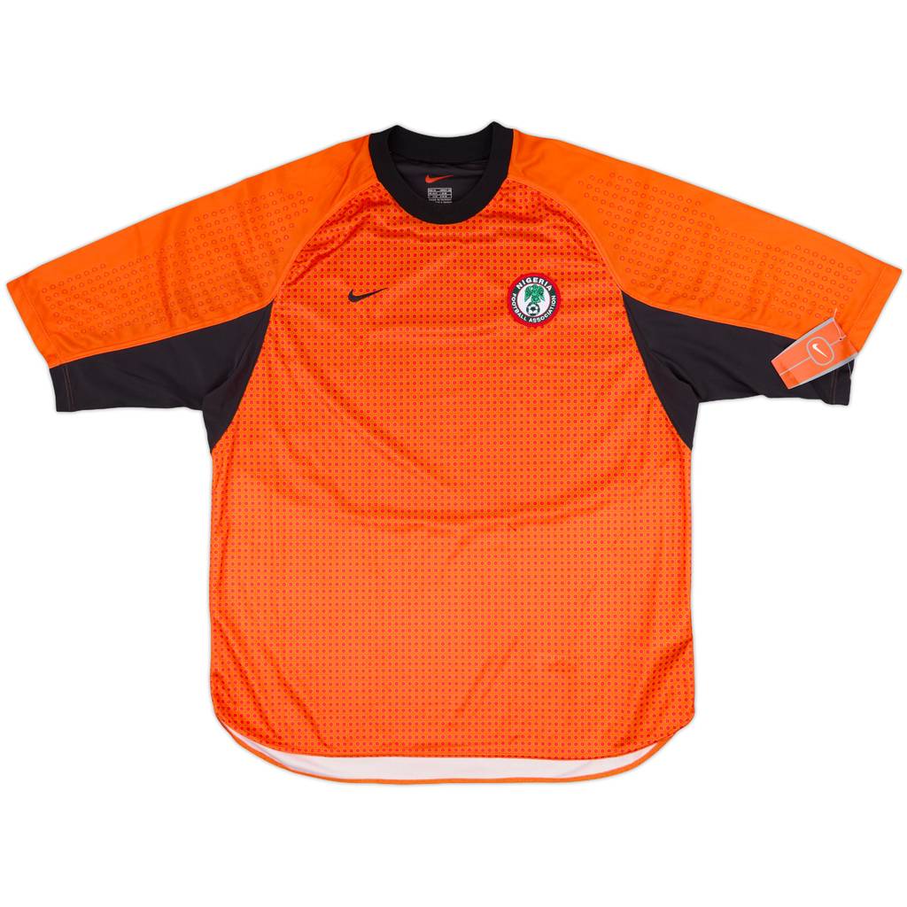 2000-02 Nigeria Player Issue GK S/S Shirt (XL)