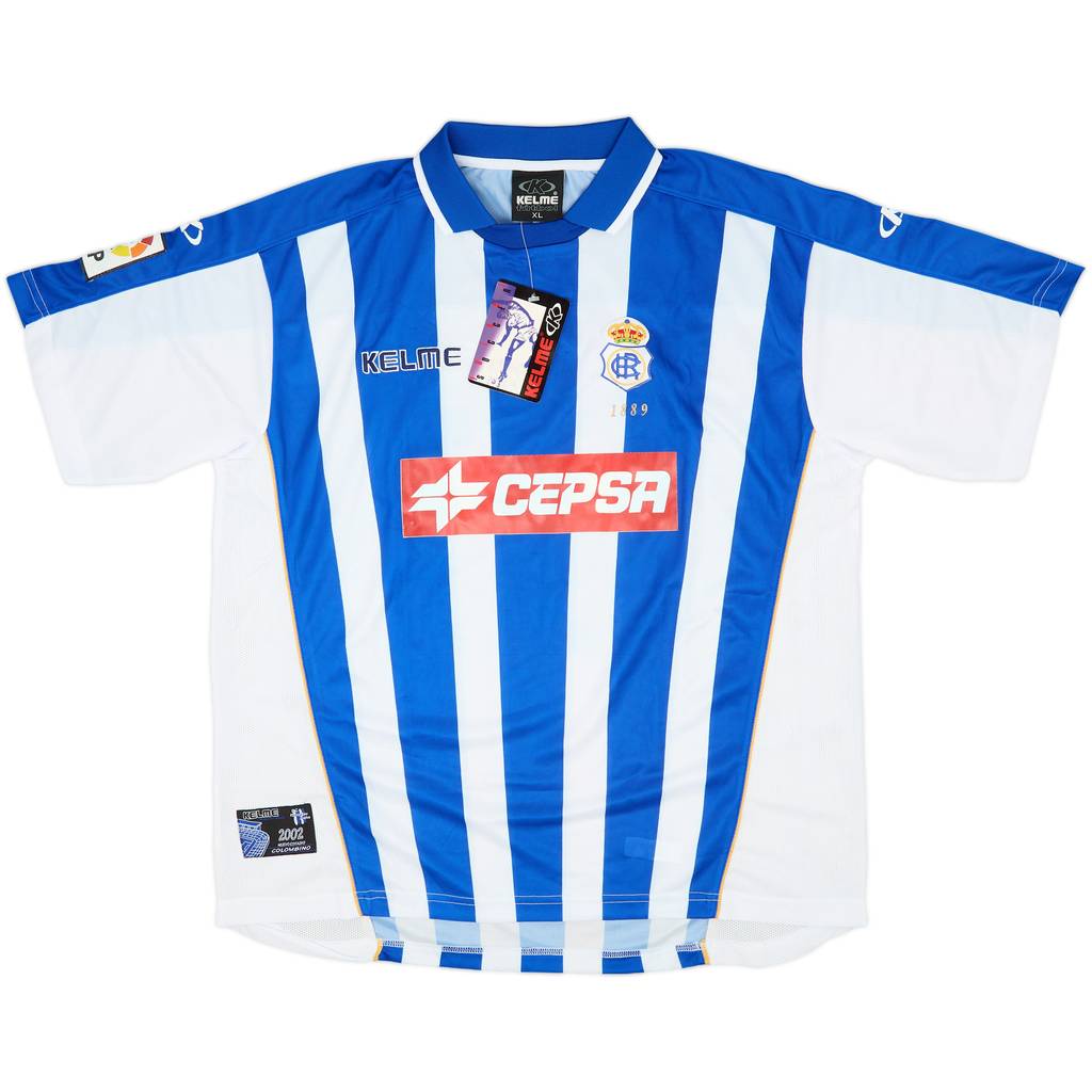 2001-02 Recreativo Huelva Home Shirt (XL)