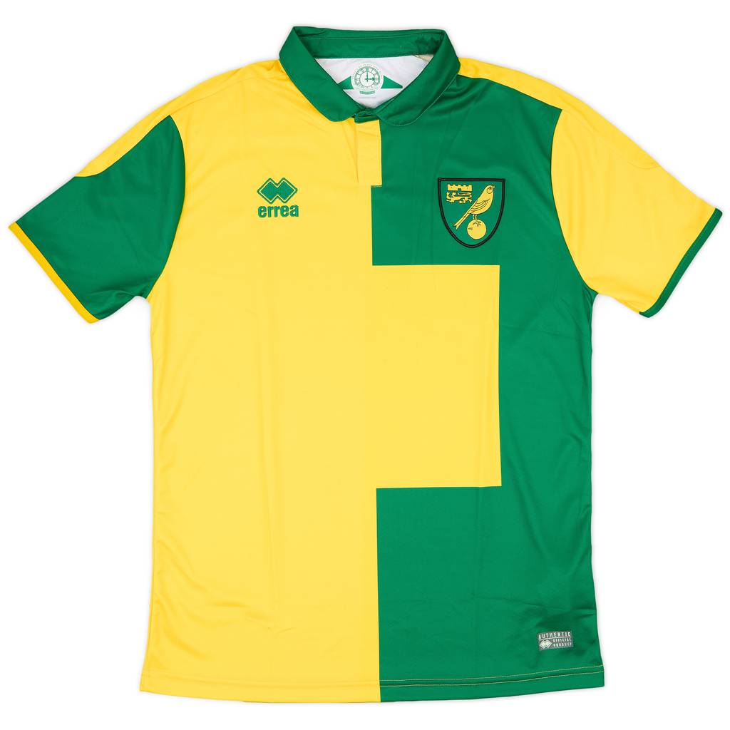 2015-16 Norwich Home Shirt - 8/10 - (L)