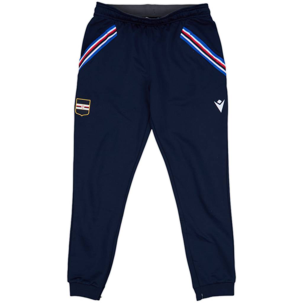 2022-23 Sampdoria Macron Track Pants/Bottoms - 7/10 - (M.Boys)