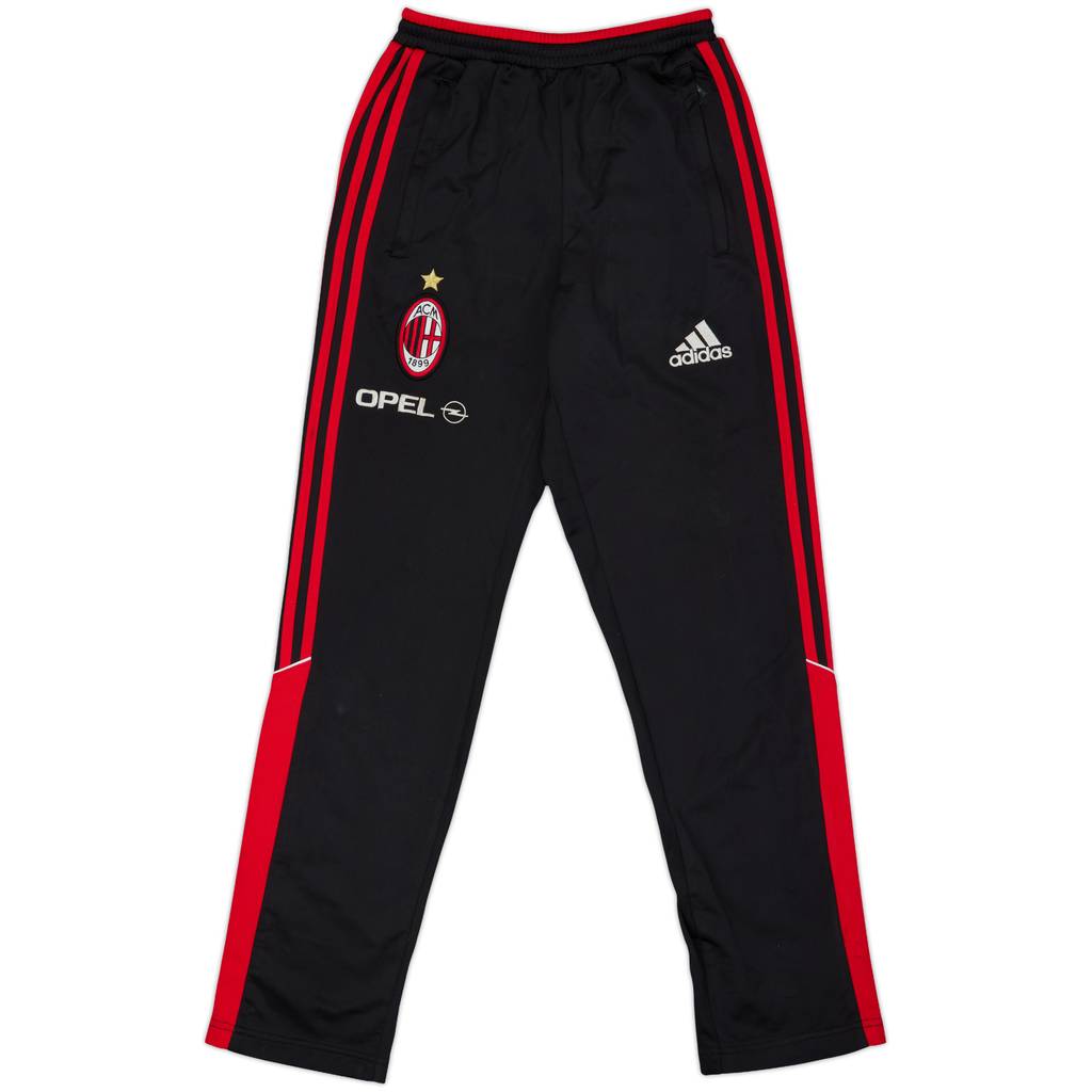 1999-00 AC Milan adidas Track Pants/Bottoms - 7/10 - (L.Boys)