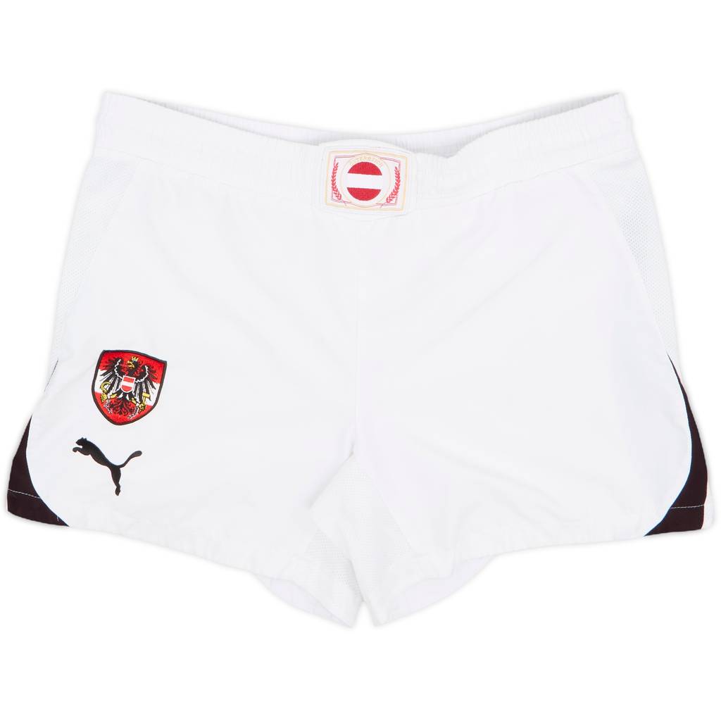 2010-11 Austria Home Shorts - 5/10 - (XL.Boys)