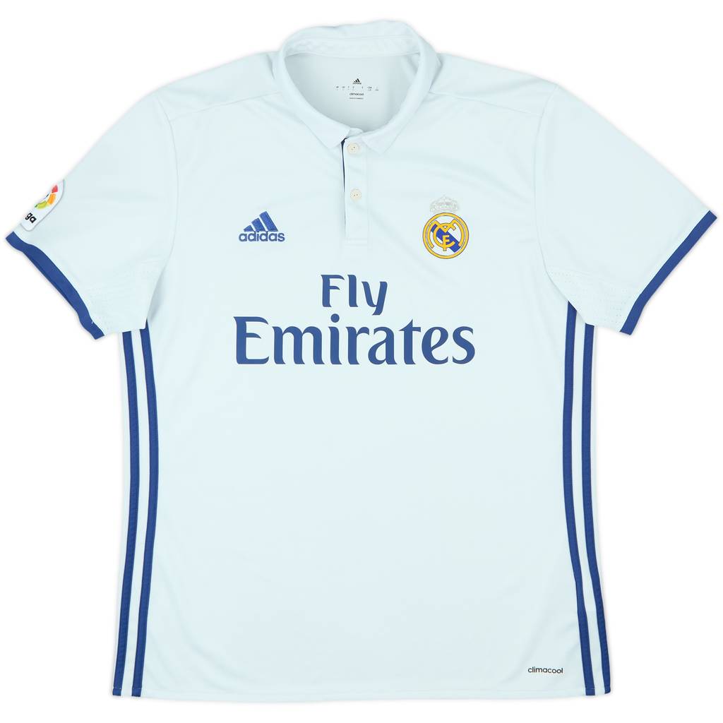 2016-17 Real Madrid Home Shirt - 5/10 - (L)
