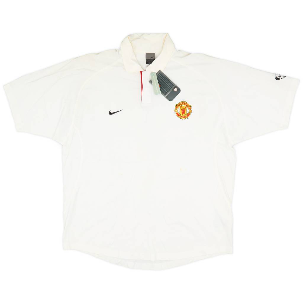 2003-04 Manchester United Nike Polo Shirt (XL)