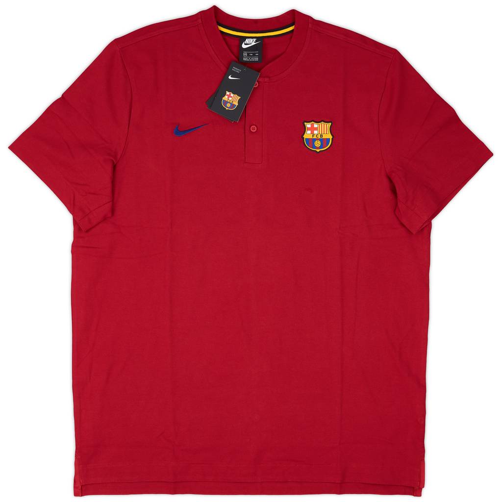 2020-21 Barcelona Nike Polo Shirt (XXL)