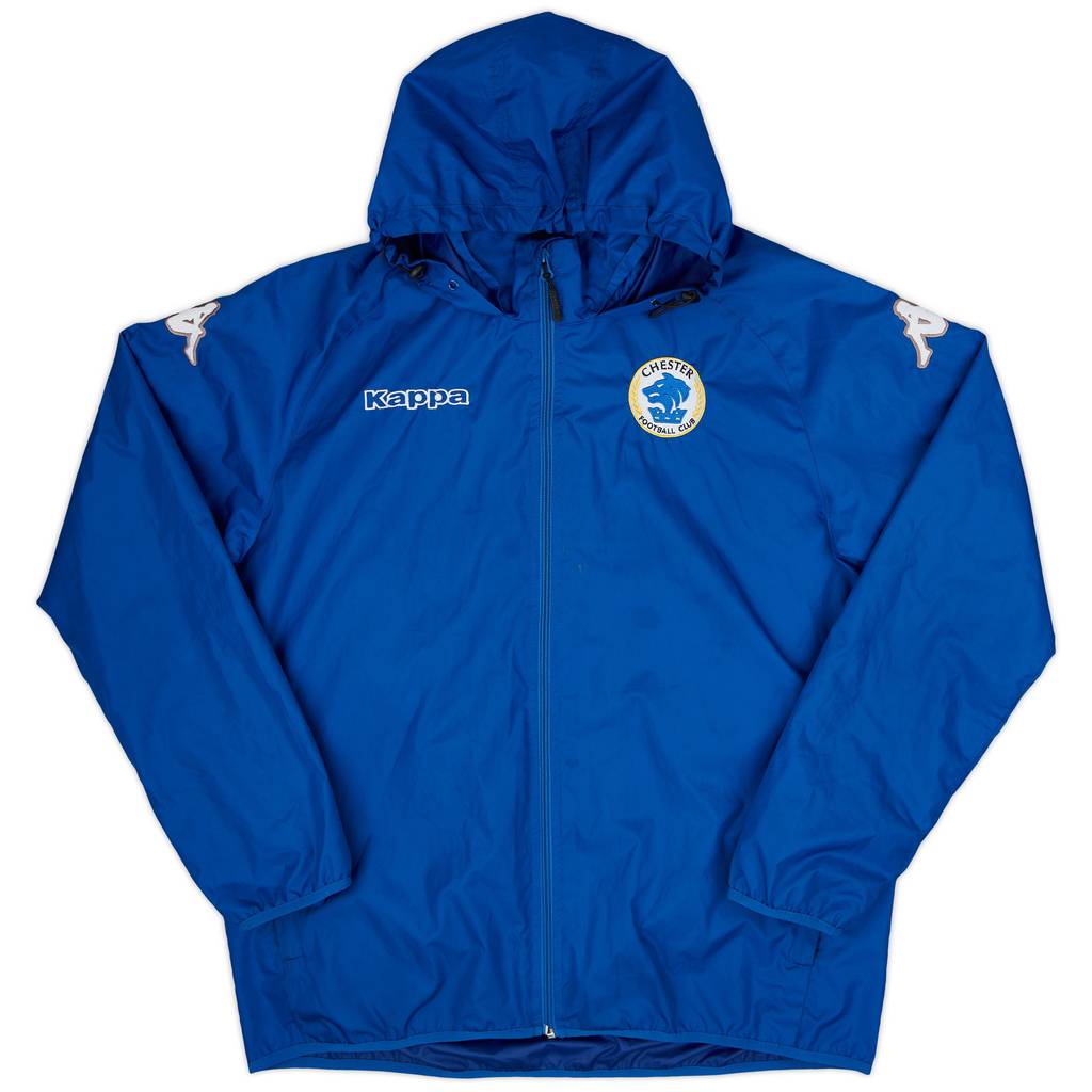 2020-21 Chester City Kappa Hooded Rain Jacket - 8/10 - (L)