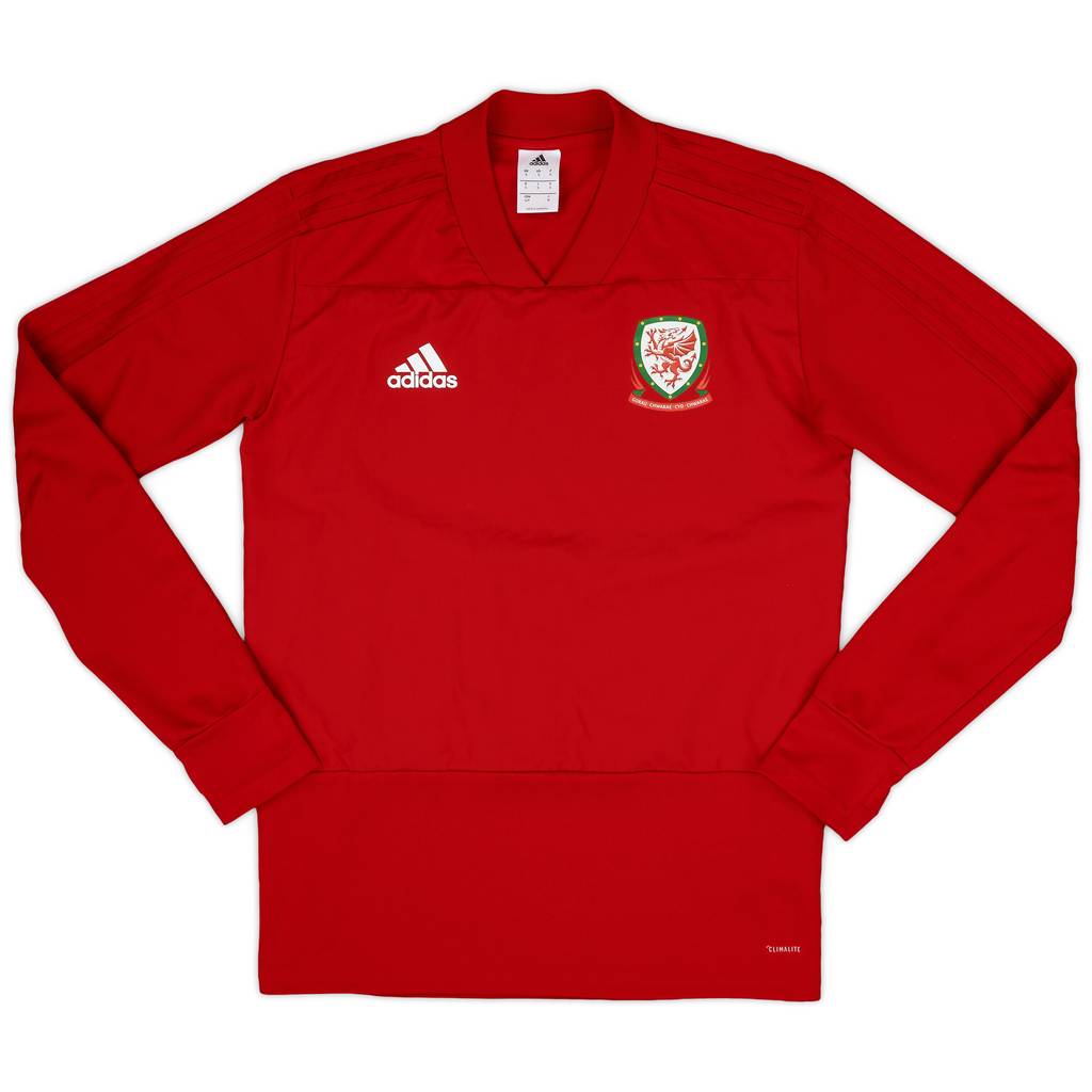 2018-19 Wales adidas Drill Top - 10/10 - (S)