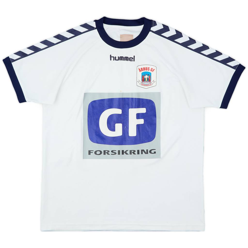 2002-03 Aarhus GF Hummel Handball Home Shirt - 6/10 - (L)