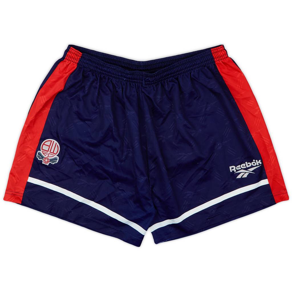 1993-95 Bolton Home Shorts - 8/10 - (M)