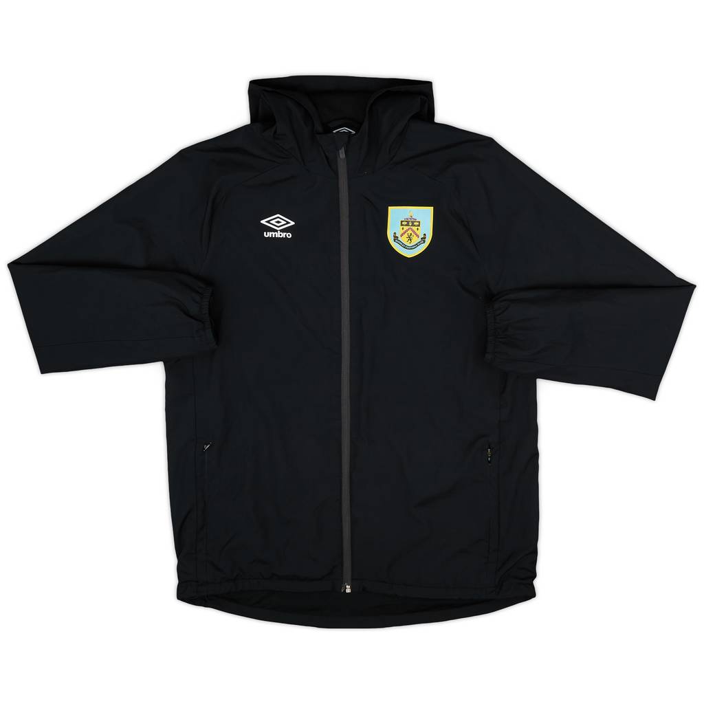 2019-20 Burnley Umbro Hooded Rain Jacket - 9/10 - (L)