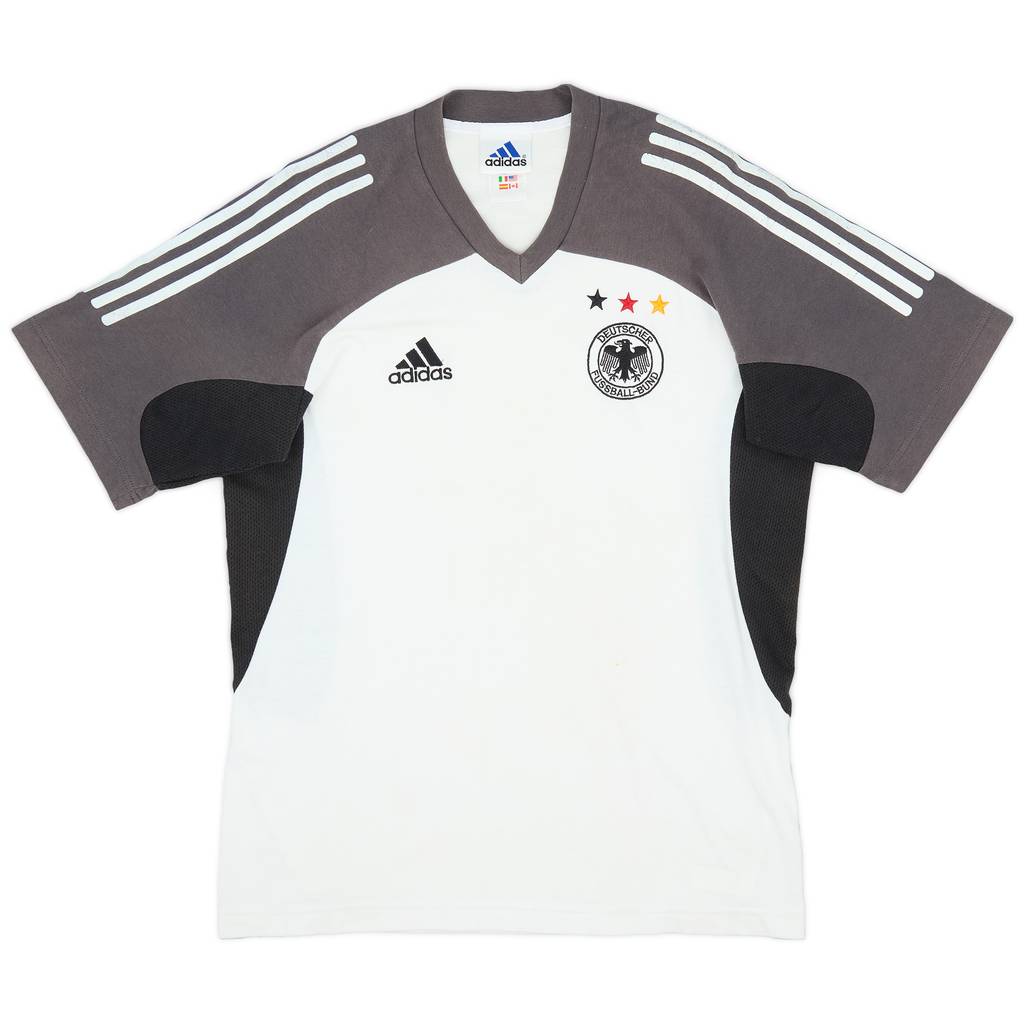 2002-03 Germany adidas Cotton Tee - 5/10 - (S)